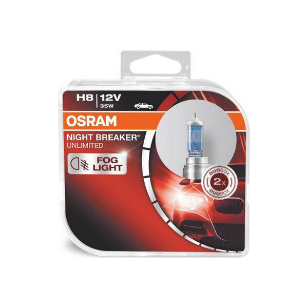 

OSRAM 64212NBU Night Breaker Unlimited H8 35W 12V PGJ19-1 10X2 HardDuopet