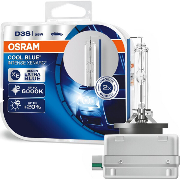

OSRAM 66340CBI-DUO CoolBlueIntense D3S 85V 35W PK32d-5 XENARC HardDuopet