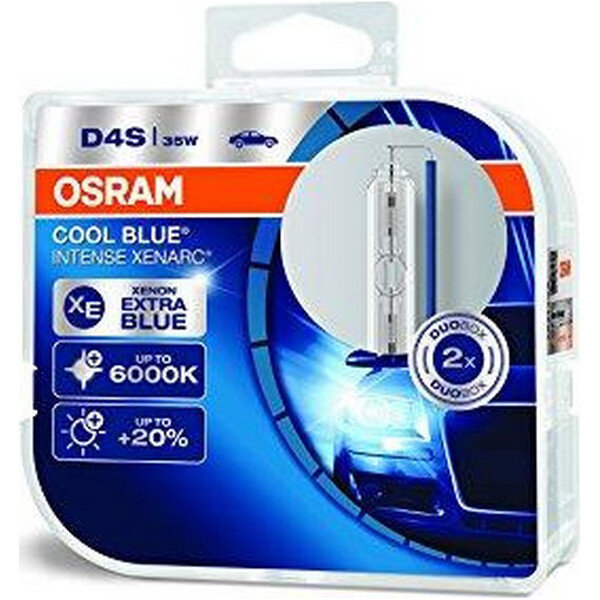 

OSRAM 66440CBI-HCB2 CoolBlueIntense D4S 85V 35W P32d-5 XENARC