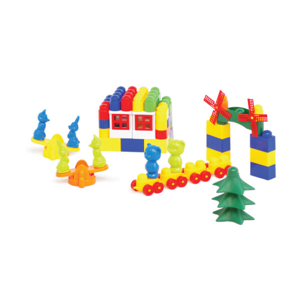 

Детский конструкторМастер Блок№4 1-026 74 дет.