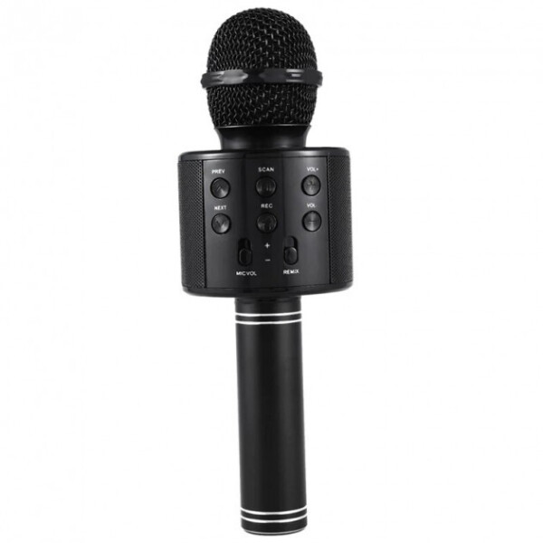 

Беспроводный Bluetooth караоке микрофон WS-858(Black)