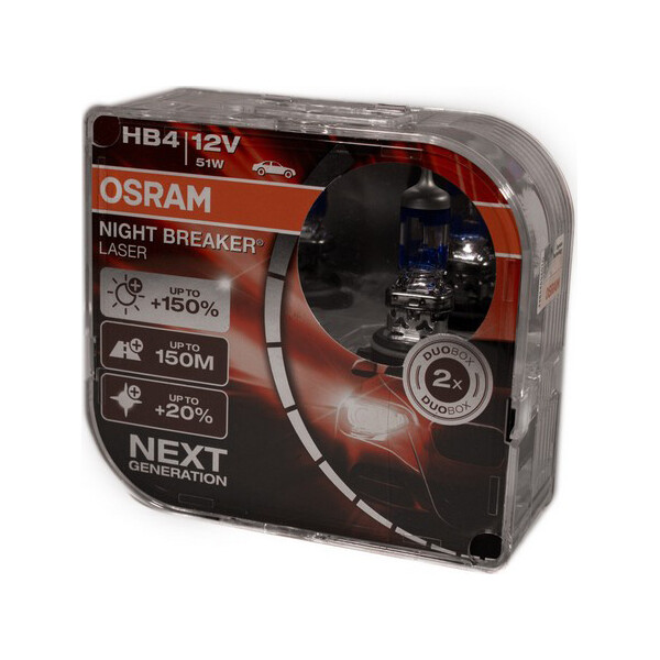 

OSRAM 9006NL HB4 Night Breaker LASER NG +150% 51W 12V P22d HardDuopet