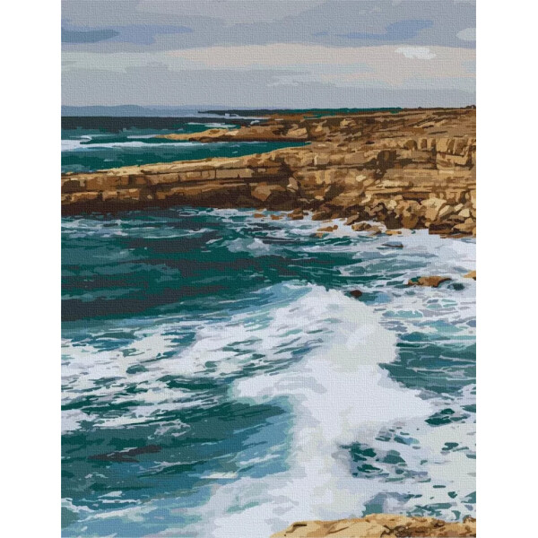 

Картина по номерам. Art CraftПобережье Пафос. Кипр40x50 см 10531-AC