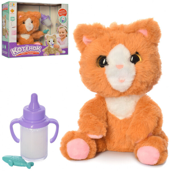 

Интерактивная игрушка-питомец «Котёнок» MP 2152 (Redhead)