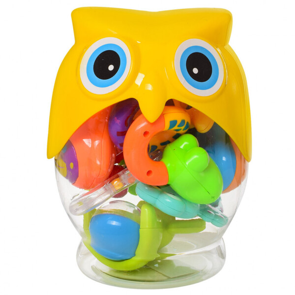 

Набор погремушек в колбе Сова 8350A-37 (Yellow)