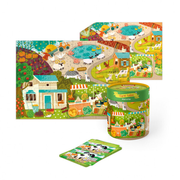 

Пазл и игра Mon PuzzleОбсервационный. Сельские приключения200111