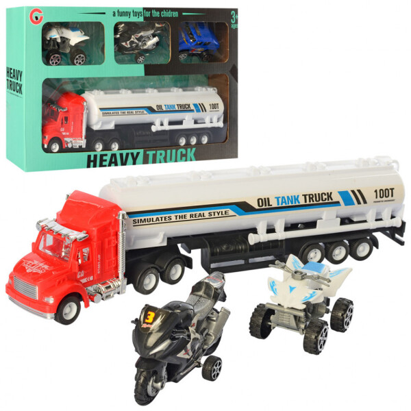 

Набор машинок, трейлер инерционный 33 см 99A2-11