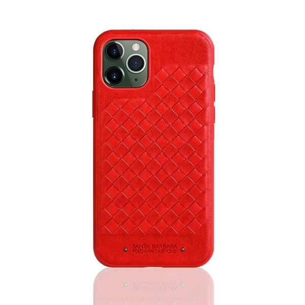 

Чехол Polo Ravel красный для iPhone 11 Pro