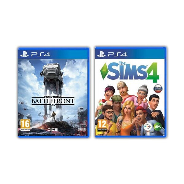 

The Sims 4 (русская версия) + Star Wars: Battlefront (русская версия) (PS4) Bundle
