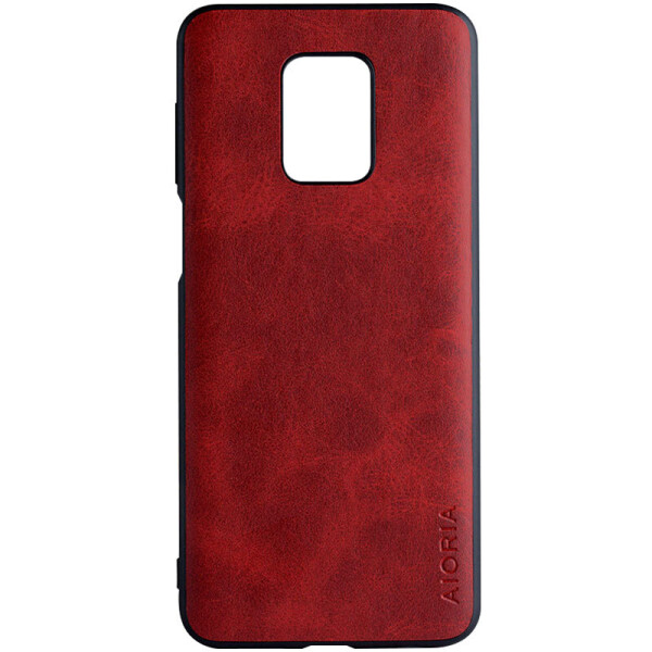 

Кожаный чехол AIORIA Vintage для Xiaomi Redmi Note 9S (Красный) (1054540)