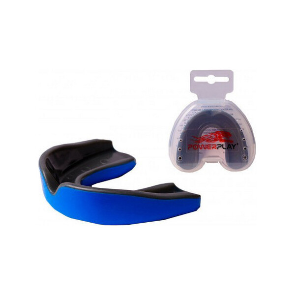 

Капа боксерская PowerPlay 3315 SR Черно-Синяя (00008516)