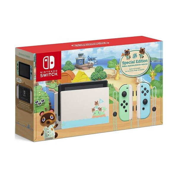 

Nintendo Switch Animal Crossing: New Horizons Limited Edition (Upgraded version) + Animal Crossing: New Horizons (русская версия)
