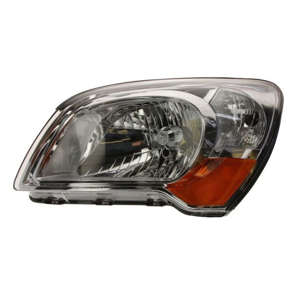 

Фара левая штатная Kia Sportage II (JE) (рестайлинг) 2008 - 2010, механ./электр., желтый поворотник, (Depo, 223-1131L-LDEMY) - шт.