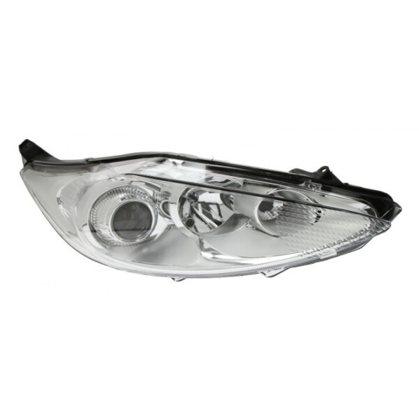 

Фара правая штатная Ford Fiesta VI (дорестайл) 2008 - 2013, электр., светлый корпус + линзованная + сервопривод, (Depo, 431-1188RMLD-EM) - шт.