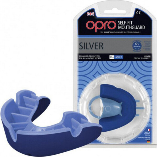 

Капа OPRO Silver Blue/Light Blue (00021313)
