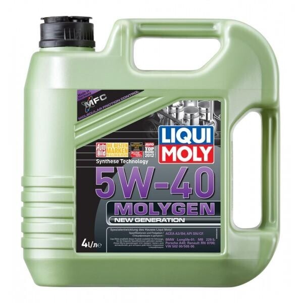 

Моторное масло Liqui Moly Molygen New Generation 5W-40 4л