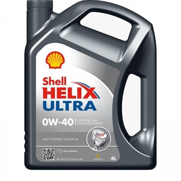 

Моторное масло Shell Helix Ultra 0W-40 4л