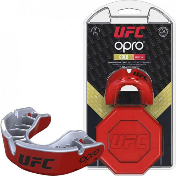 

Капа OPRO Gold UFC Hologram Red Metal/Silver (00021325)