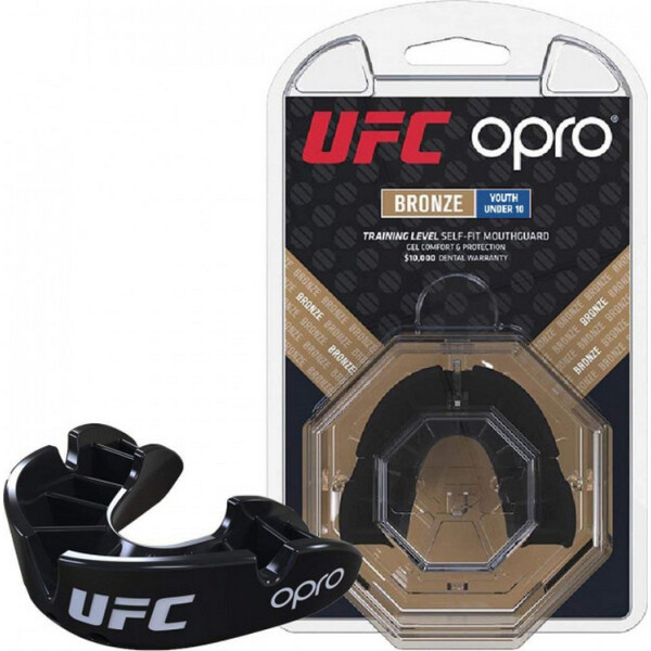 

Капа OPRO Junior Bronze UFC Hologram Black (00021326)