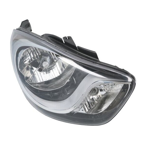

Фара правая штатная Hyundai i10 I (PA) (рестайлинг) 2010 - 2014, электр., темный корпус + сервопривод, (Depo, 221-1159RMLEMN2) - шт.