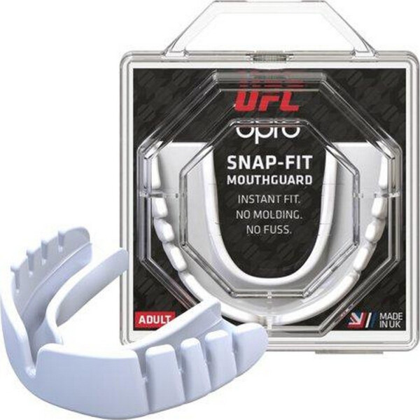 

Капа OPRO Snap-Fit UFC Hologram White (00021338)