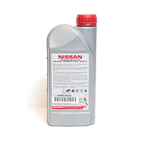 

Моторное масло для дизеля Nissan Motor Oil DPF 1 л (KE900-90033)