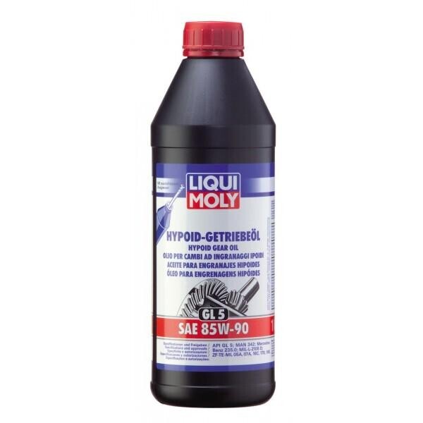 

Трансмиссионное масло Liqui Moly Hypoid-Getriebeol 85W-90 GL5 1л