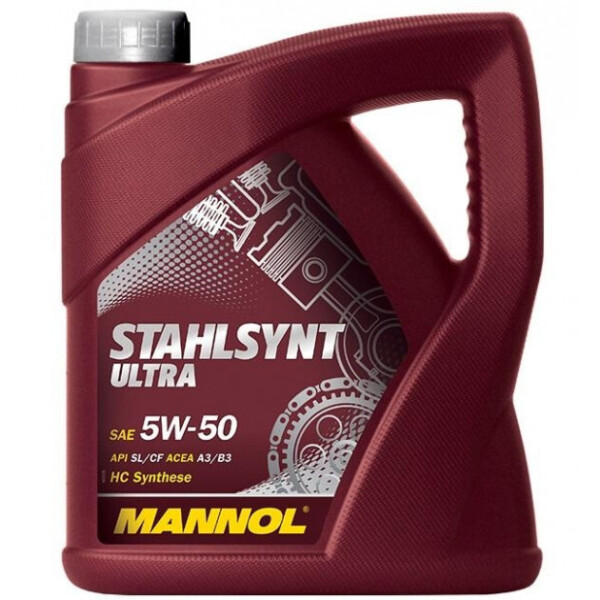 

Моторное масло MANNOL Stahlsynt Ultra 5W-50 4л