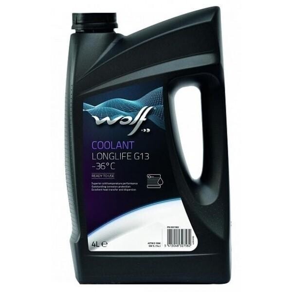 

Антифриз Wolf COOLANT LONGLIFE G13 -36°C 4л