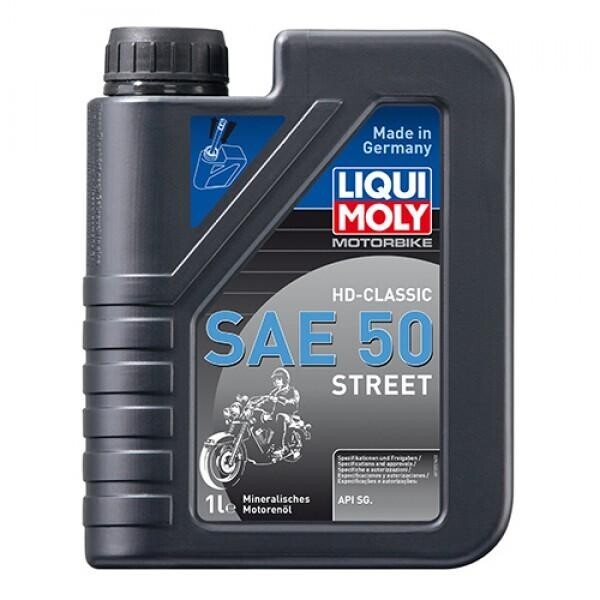 

Моторное масло Liqui Moly Motorbike HD Classic 50 Street 1л