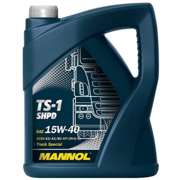 

Моторное масло MANNOL TS-1 SHPD 15W-40 5л
