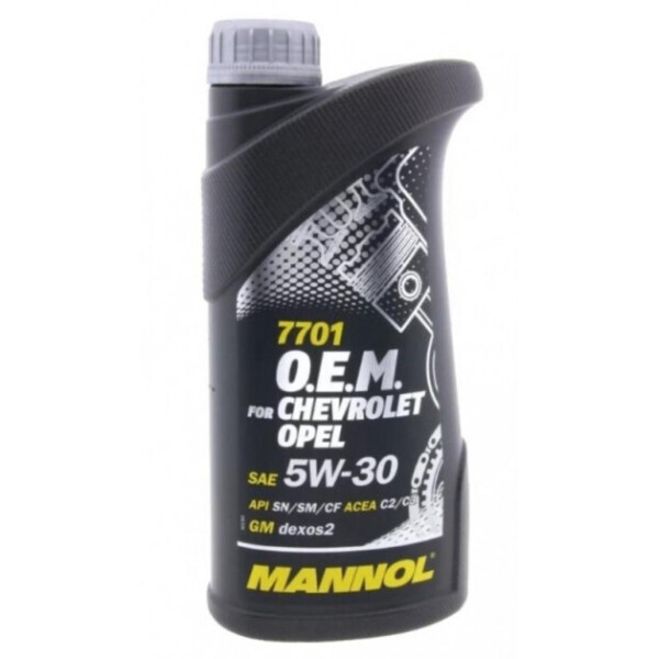 

Моторное масло MANNOL 7701 O.E.M. for Chevrolet Opel 5w-30 1л