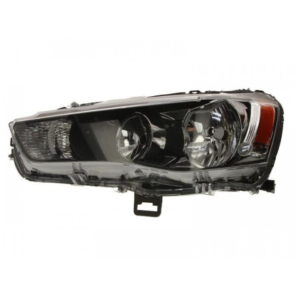 

Фара левая штатная Mitsubishi Outlander II (XL) (рестайлинг) 2010 - 2012, электр., желтый повортник, без сервопривода, (Depo, 214-1198L-LDEM2) - шт.