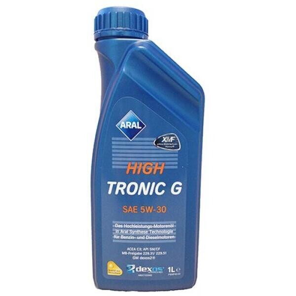 

Моторное масло Aral HighTronic G 5W-30 1л.
