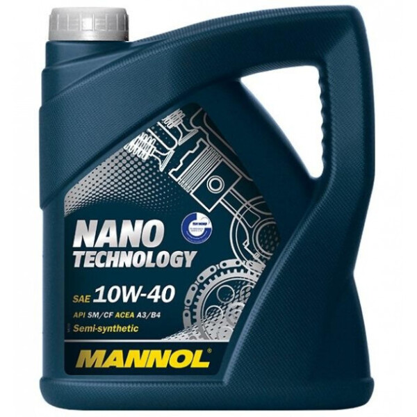 

Моторное масло MANNOL Nano Technology 10W-40 4л