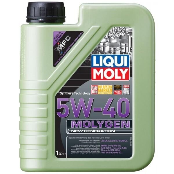 

Моторное масло Liqui Moly Molygen New Generation 5W-40 1л