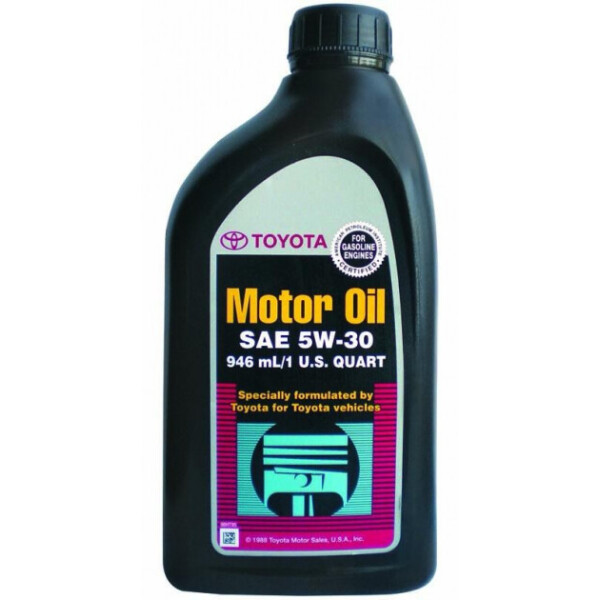 

Моторное масло Toyota Motor Oil USA 5W-30 0.946 л (00279-1QT5W)