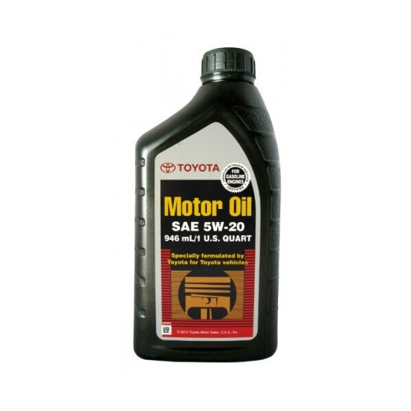 

Моторное масло Toyota Motor Oil USA 5W-20 0.946 л (00279-1QT2001)