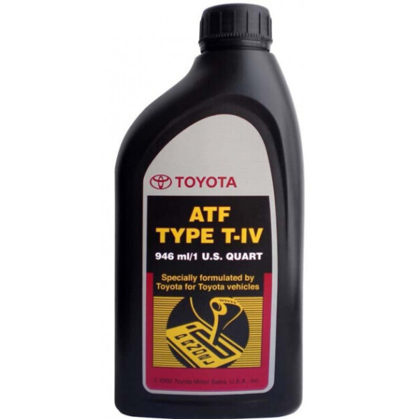 

Трансмиссионное масло Toyota ATF Type T-IV T4 0.946 л (00279-000T4)