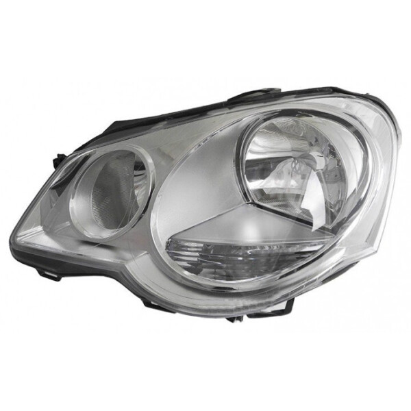 

ФАРА ЛЕВАЯ ШТАТНАЯ VW POLO IV (РЕСТАЙЛИНГ) 2005 - 2009, ЭЛЕКТР., (DEPO, 441-11A8L-LD-EM) - ШТ.