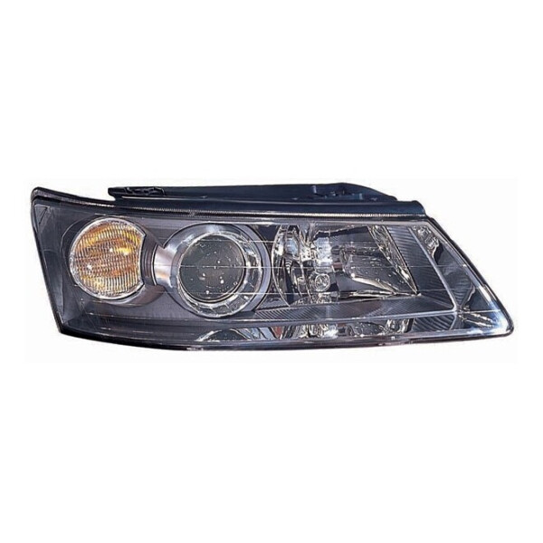

Фара правая штатная Hyundai Sonata V (NF) (дорестайл) 2005 - 2007, электр., желтый повортник, без сервопривода, (Depo, 221-1138R-LDEM2) - шт.