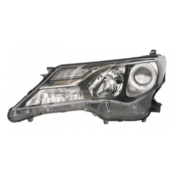 

Фара левая штатная Toyota RAV4 IV (CA40, дорестайл) 2012 - 2015, электр., D4S+HB3+WY21W+LED, (Depo, 212-11W1L-LEHM2) - шт.