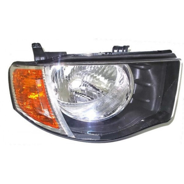 

Фара правая штатная Mitsubishi L200 IV c 2005 - 2015, электр., желтый поворотник, (Depo, 214-1180R-LD-EM) - шт.