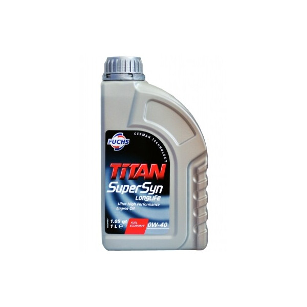

Моторное масло Fuchs TITAN SUPERSYN LONGLIFE 0W-40 1л