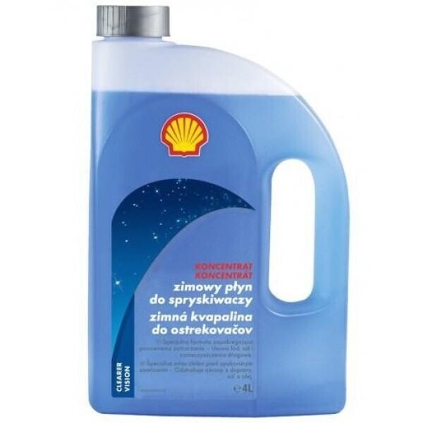 

Зимний омыватель Shell концентрат 4л