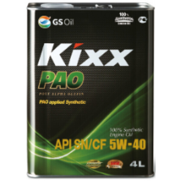

Моторное масло КІХХ PAO 5W-40 4л