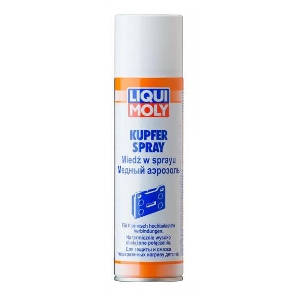 

Высокотемпературная медная аэрозольная смазка Liqui Moly Kupfer-Paste 0,25л