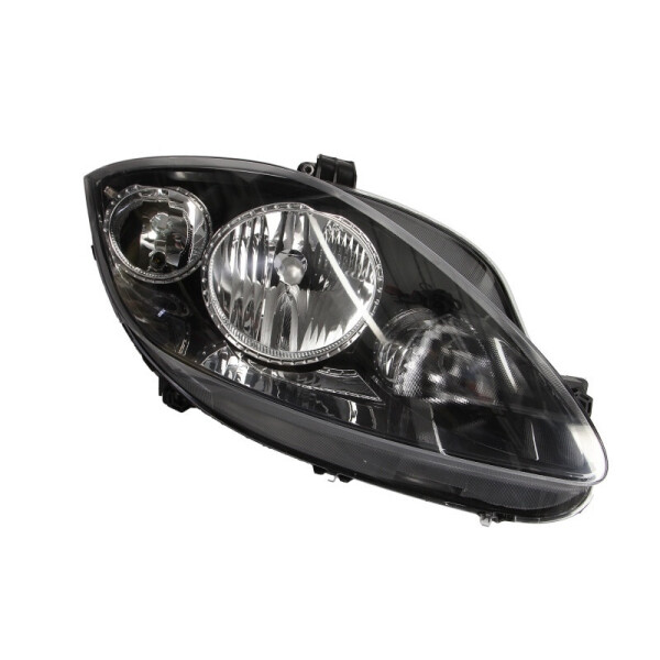 

Фара передняя Seat Leon 2009-2012 правая H7/H1, эл. рег., черная рамка 445-1125R-LDEM2