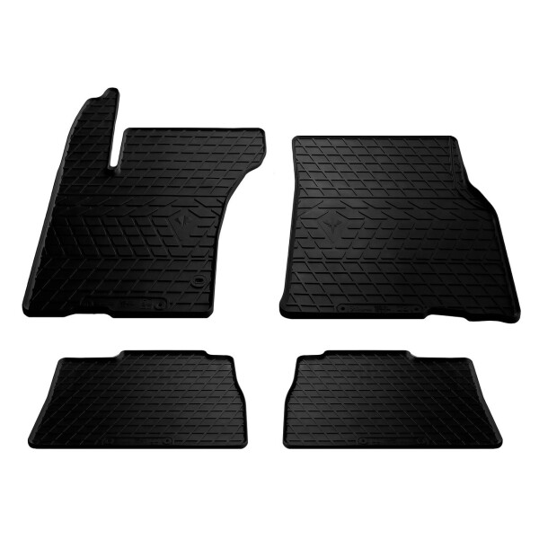 

Коврики в салон для Mercedes W163 ML 97- (design 2016) (комплект - 4 шт) 1012184