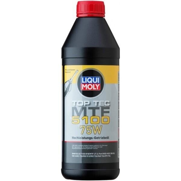 

Трансмиссионное масло Liqui Moly TOP TEC MTF 5100 75W 1л